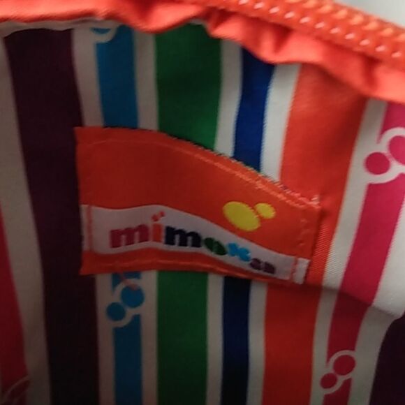 Mimosa Mini Crossbody – Orange – 3-Compartment Organizer - Picture 4 of 12